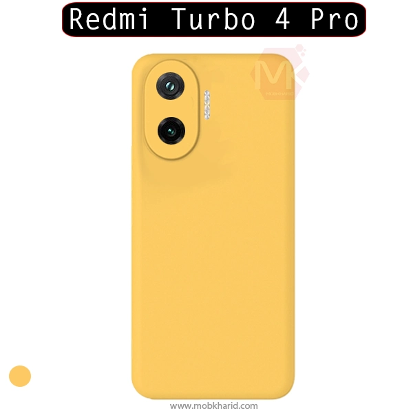 قاب محافظ شیائومی Liquid Silicone Best Quality Case | Redmi Turbo 4 Pro