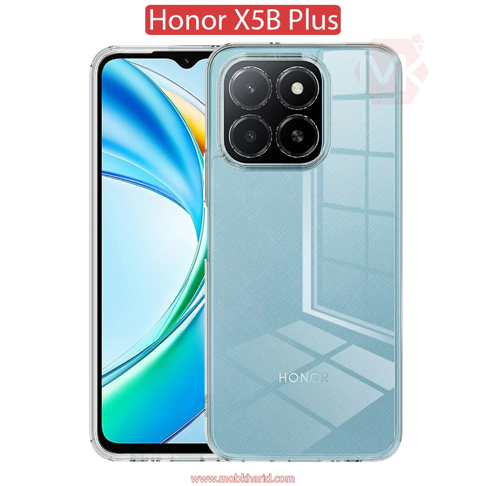 قاب محافظ شفاف آنر Clear Crystal Hard Cases | Honor X5B Plus