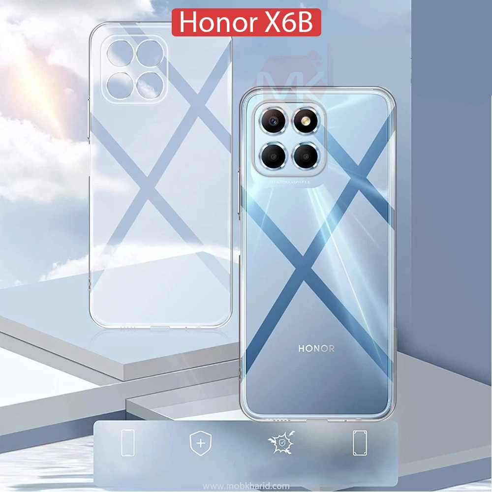 قاب شفاف پشت آنر Clear Crystal Hard Cases | Honor X6B