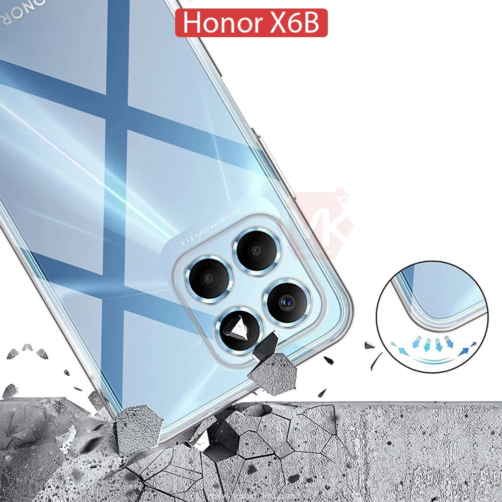 قاب شفاف پشت آنر Clear Crystal Hard Cases | Honor X6B