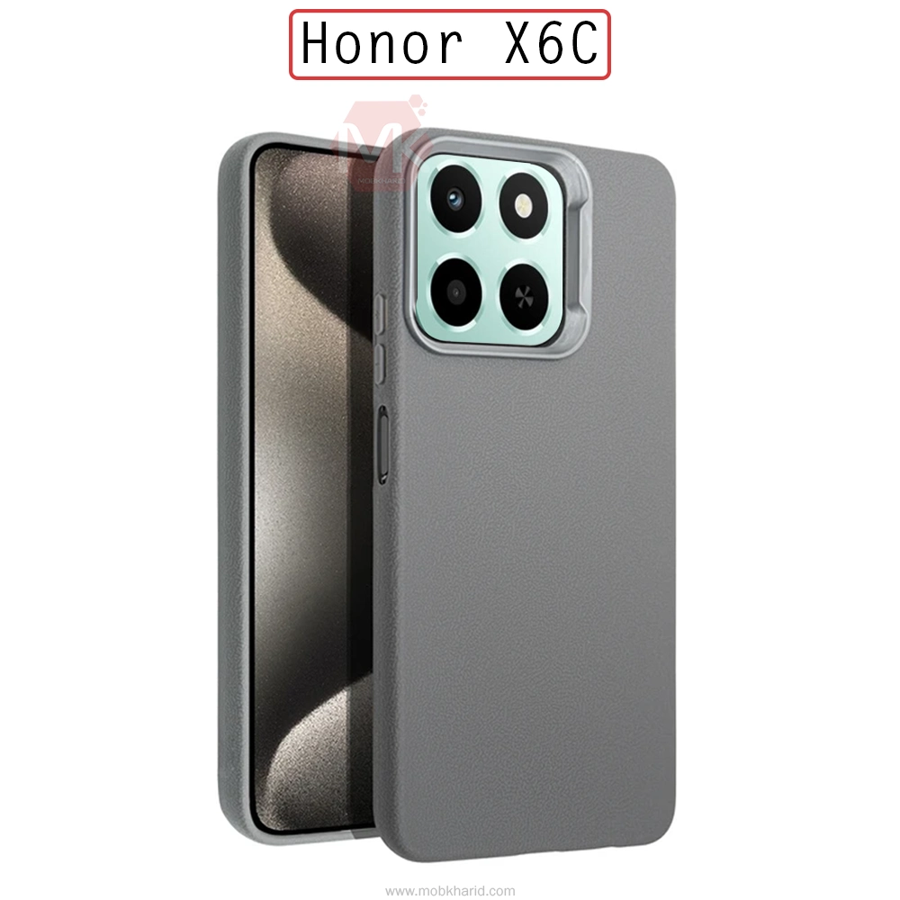 قاب محافظ آنر SPIGEN Leather Texture Back Case | Honor X6C
