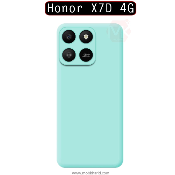 قاب محافظ آنر Liquid Silicone Hard Cover | Honor X7D 4G