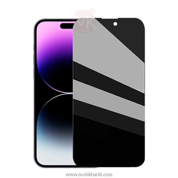 محافظ صفحه پرایوسی Premium Tempered Privacy Glass | iphone 14 Pro Max