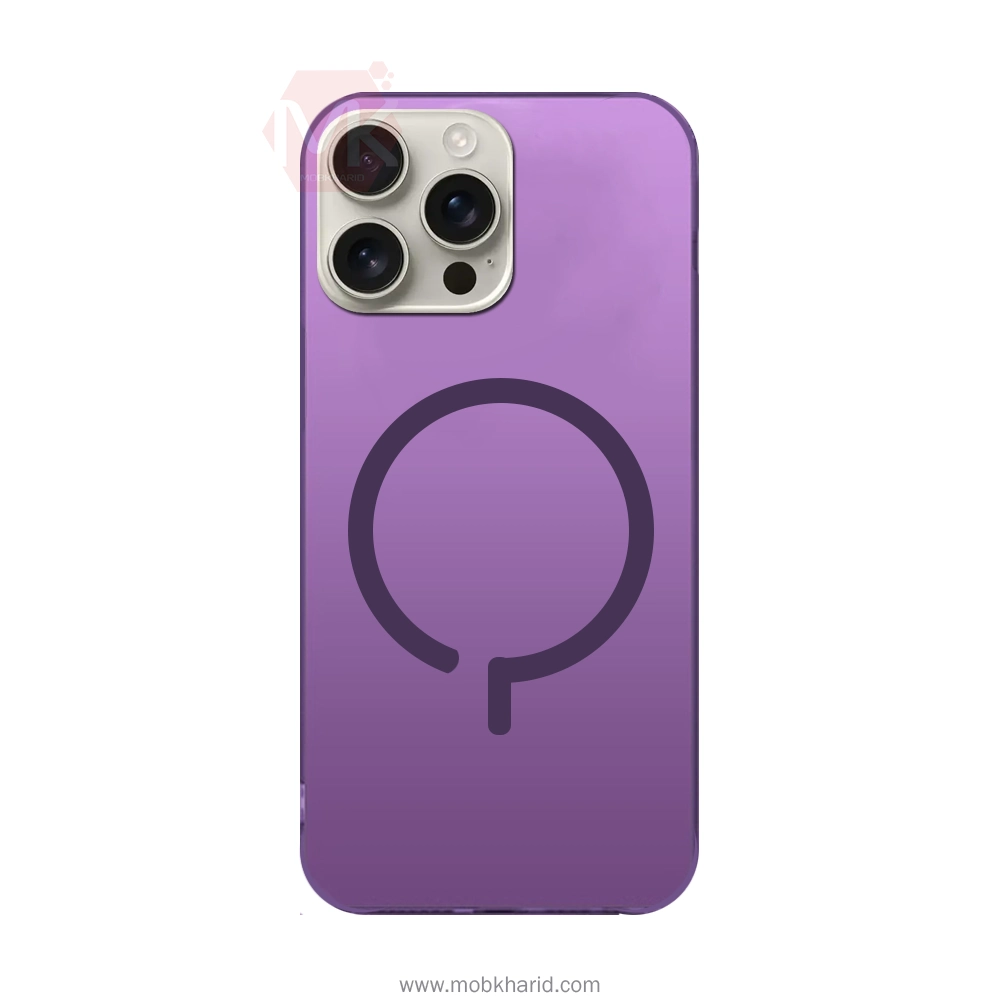 قاب محافظ Laser Magsafe Gradient Case | iphone 16 Pro