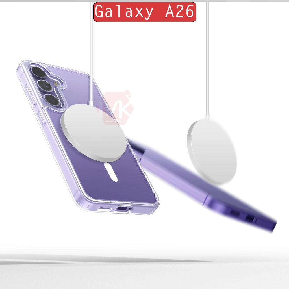 قاب مگ سیف دار Hybrid Clear Magsafe Case | Samsung Galaxy A26