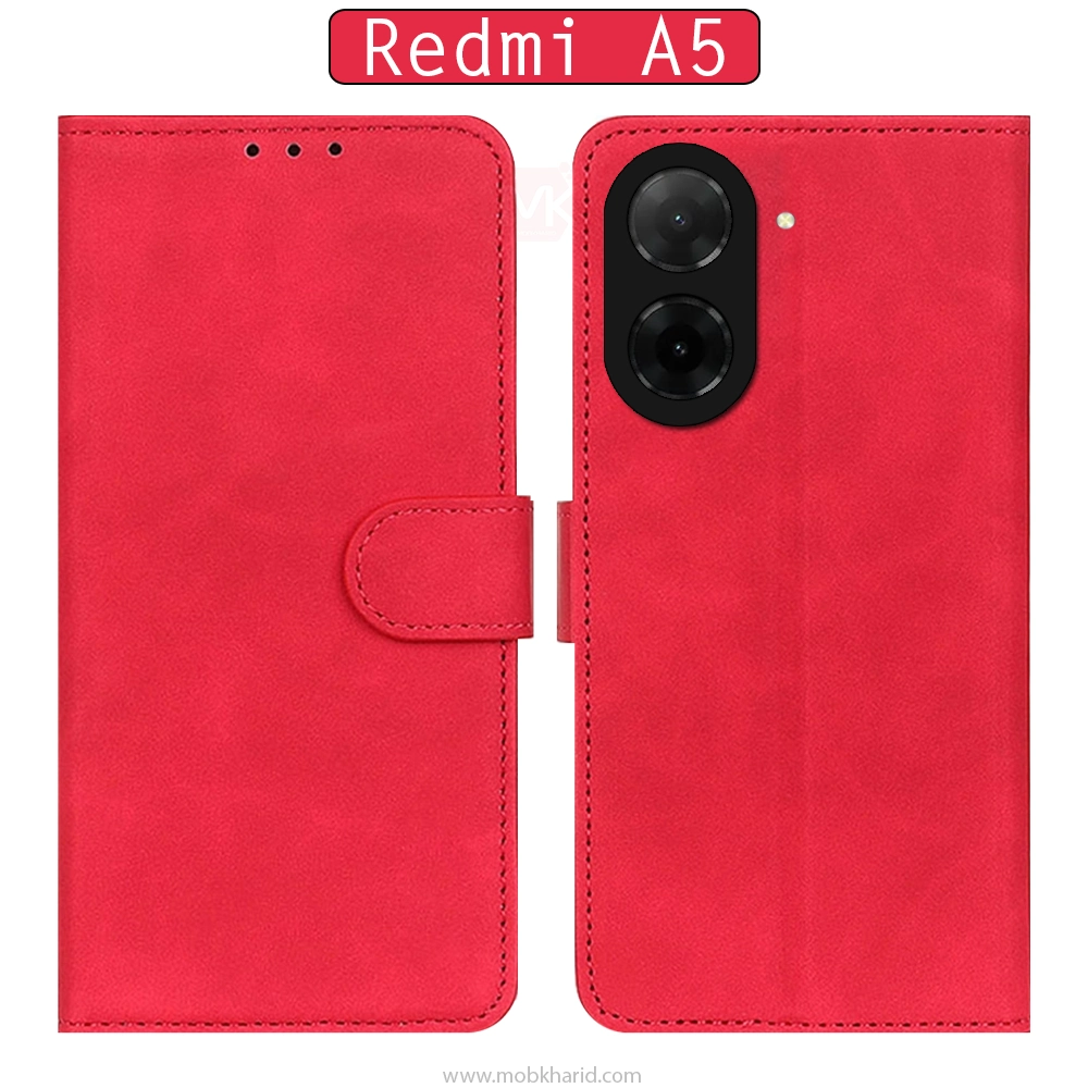 کیف محافظ شیائومی Folio Magnetic Flip Cover | Redmi A5 4G