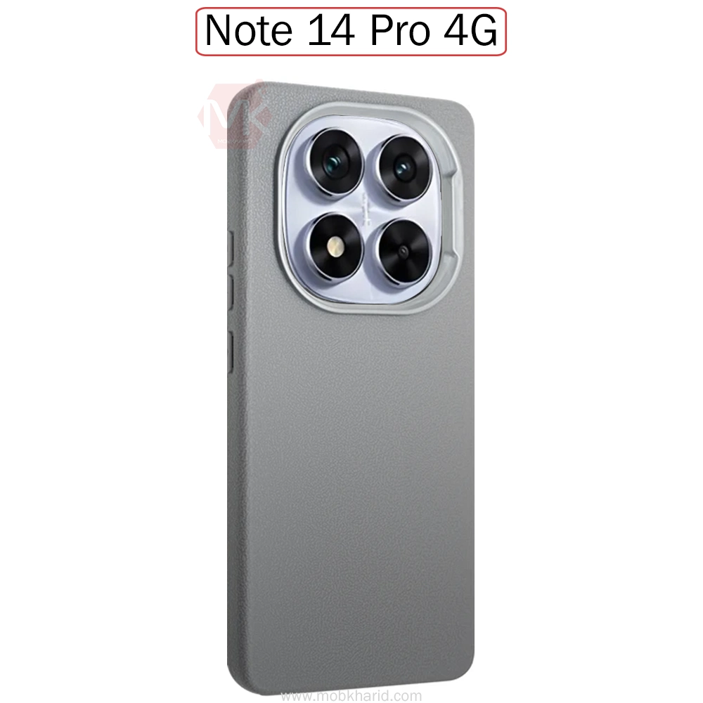 قاب محافظ شیائومی SPIGEN Leather Texture Back Case | Redmi Note 14 Pro 4G
