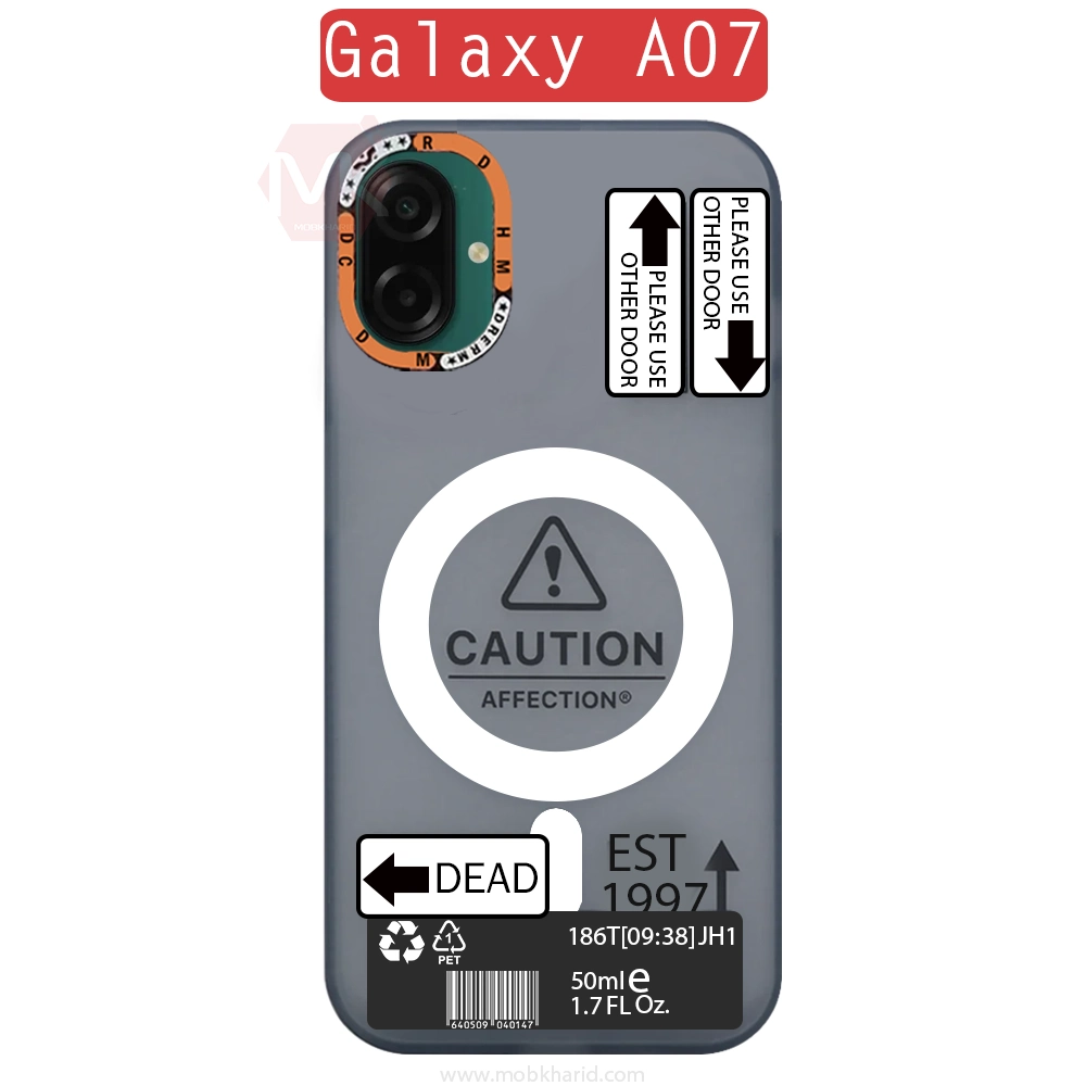 قاب محافظ Caution Affection Dead Case | Samsung Galaxy A07