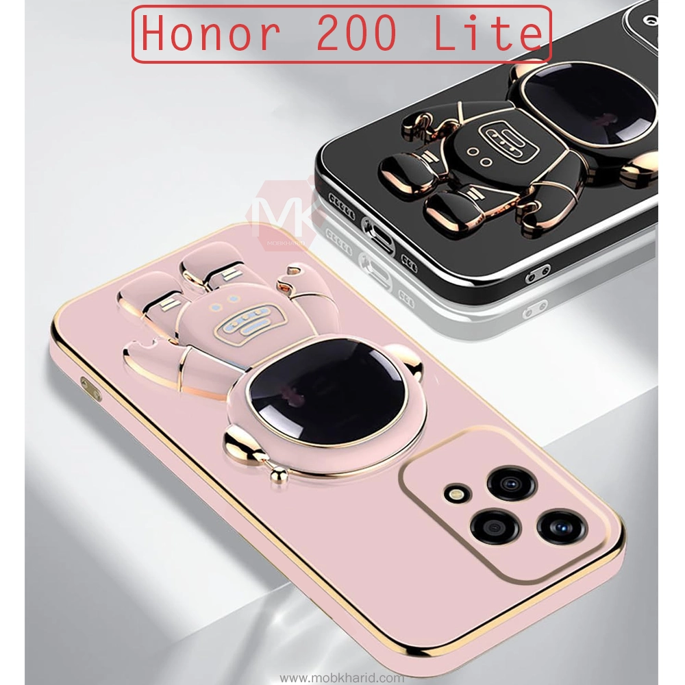 قاب محافظ Plating 3D Cartoon Astronaut Case | Honor 200 Lite