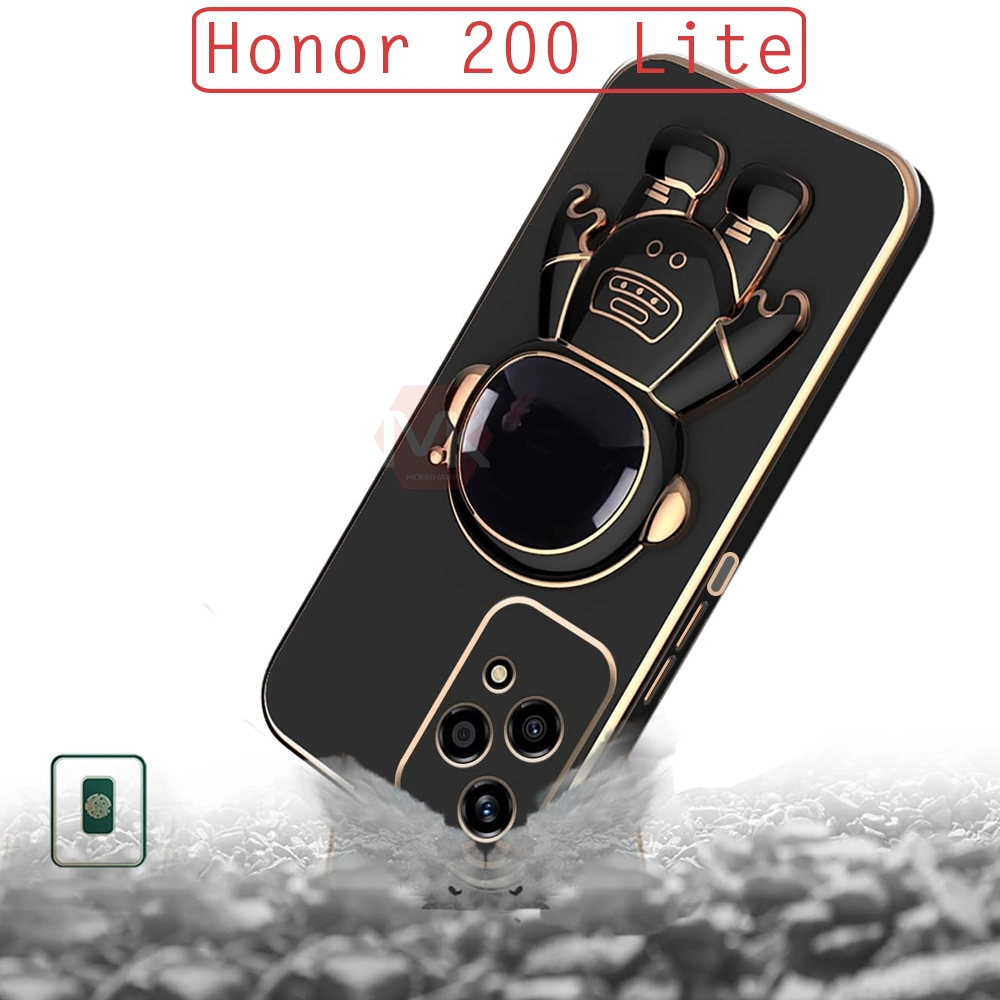 قاب محافظ Plating 3D Cartoon Astronaut Case | Honor 200 Lite