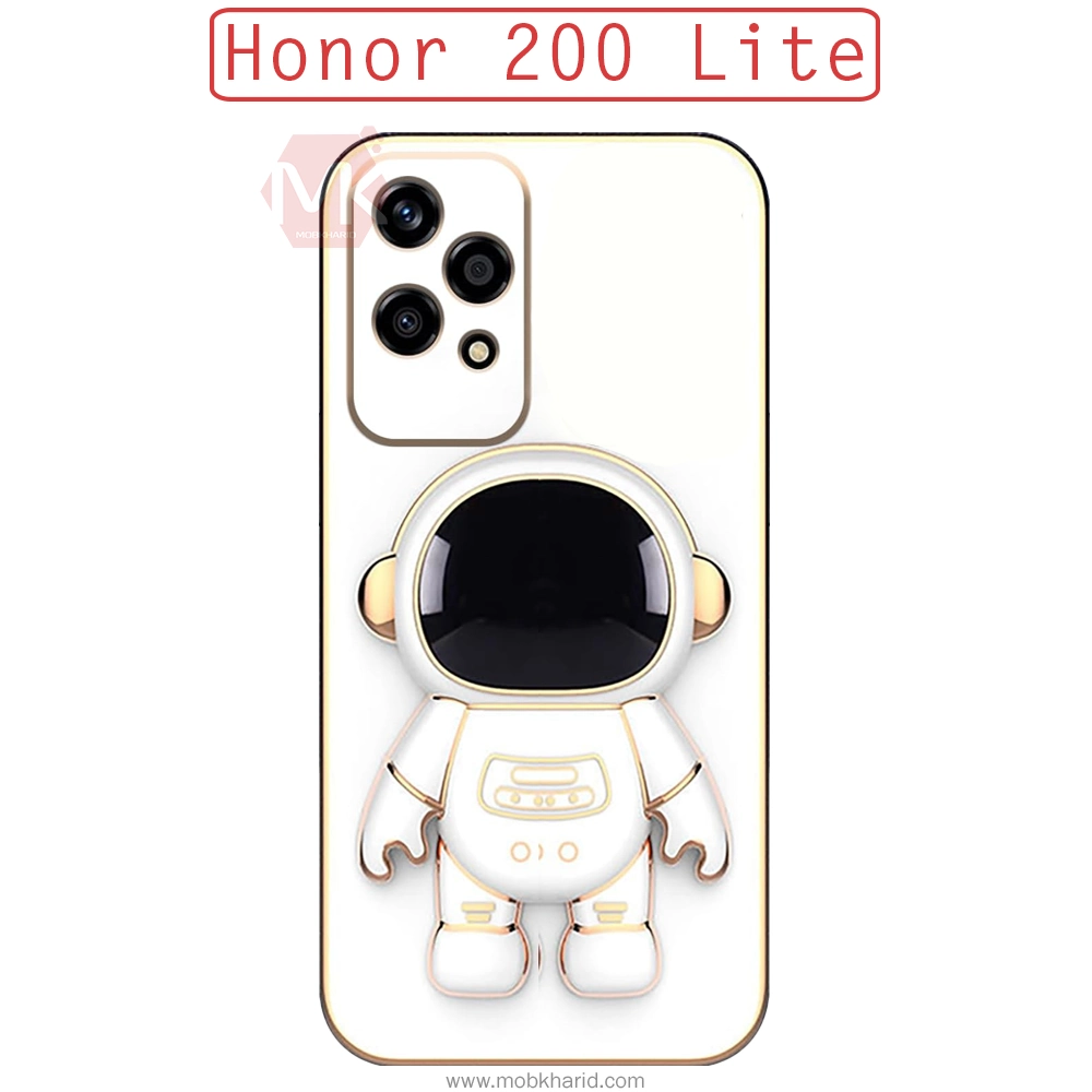 قاب محافظ Plating 3D Cartoon Astronaut Case | Honor 200 Lite