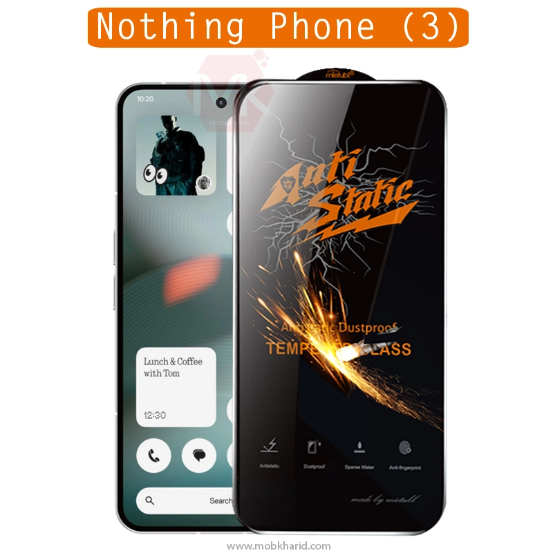 محافظ صفحه AntiStatic Mietubl Tempered Glass | Nothing Phone (3)