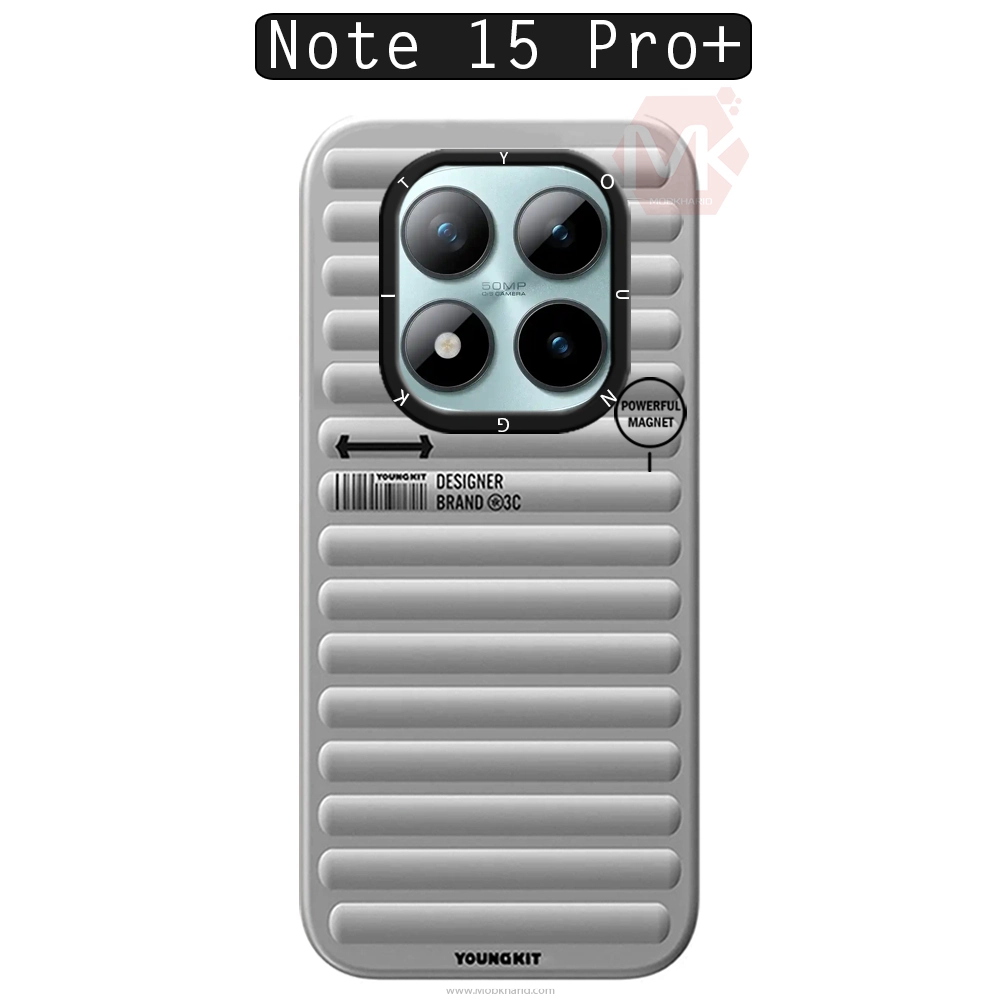 قاب محافظ شیائومی Youngkit Plain Series Case | Redmi Note 15 Pro Plus